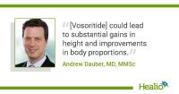Vosoritide improves growth for children with hypochondroplasia