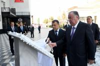 President Emomali Rahmon Inaugurates Hayot Private Gymnasium in Bobojon Ghafurov District