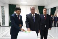 President Emomali Rahmon Inaugurates New Vegetable Oil Production Facility in Sughd Province