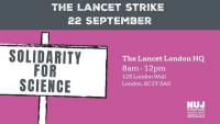 Scientific community backs workers at The Lancet going on strike