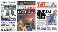Kenyan newspapers review: Sifuna finalises plans to launch his political party ahead of 2027 poll