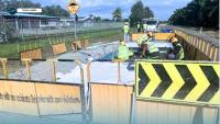 Speed Hump Works Advance on Henderson–Mberande Road as MID Warns Against Sign Vandalism