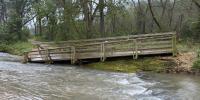 Flash flooding damages trails, bridge at Swiss Valley Nature Preserve