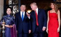 First ladies step forward as Trump lays on rare honors for Xi