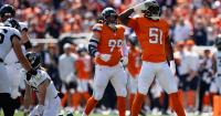 Broncos linebacker Que Robinson explains why he gave a Mile High salute after his first sack of the season