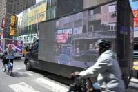 Serbian diaspora in New York showed scenes of violence in Kosovo