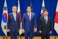 S. Korea, US, Japan reaffirm N. Korea denuclearization goal, call for dialogue