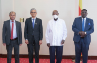President Museveni Bids Farewell to Outgoing Indian High Commissioner