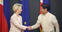 The EU closes a trade agreement with the Philippines after reactivating negotiations three years ago.