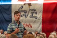 Rob Sand’s ‘100 Town Hall Tour’ stops at Iowa State