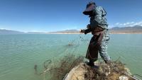 Over 101 km of illegal nets and 1.9 tons of waste removed from water bodies in Kyrgyzstan in 8 months