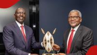 William Ruto gives update on Dangote East African oil refinery in Lamu