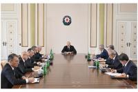 Meeting chaired by President Ilham Aliyev on State Program for development of mining and metallurgical industries held -