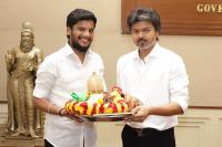Meenakshi Amman Kumbabhishekam prasadam presented to Tamil Nadu Chief Minister