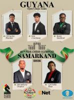 Pitamber, Joshi to lead Guyana at 46th Chess Olympiad in Samarkand
