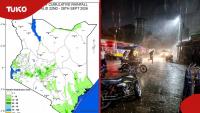 Kenya Met issues 7-day weather forecast, lists counties to expect rainfall until September 28