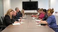 Đurić Confers with Deputy Prime Minister of Samoa in New York