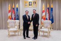 DPM Neth Savoeun Receives Vietnamese Deputy Minister of Publ...