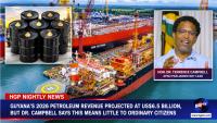 Guyana’s 2026 Petroleum Revenue Projected At Us$6.5 Billion, But Dr. Campbell Says This Means Little To Ordinary Citizens
