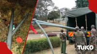 Nairobi official, 3 police officers confront vandals wrecking street lights in night raid