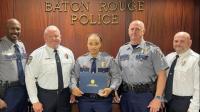 Baton Rouge police officer recognized for life-saving CPR response on July 4