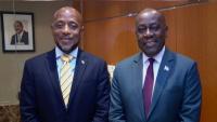 Minister Bramble hands over OECS Council of Foreign Ministers chairmanship to Antigua and Barbuda