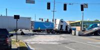 Semi driver airlifted after multi-vehicle crash on U.S. 30 in Plymouth