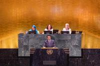 Amir calls for diplomatic solution to Gulf crisis, reopening of Strait of Hormuz