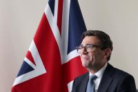 Burnham says UK ‘will stand firm in the face of any threats’ to Falkland Islands