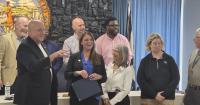 Bluefield board honors West Virginia's Teacher of the Year