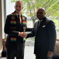 Đurić Confers with Ghana’s Foreign Minister in New York