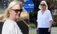 '90s star who played TV's most overbearing mom on iconic teen drama seen on rare outing in LA... can you guess who?