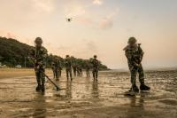 Marines Recover 16 Mines Washed Down From North Korea
