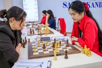 Samarkand R6 (women): China and Kazakhstan remain perfect