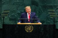 Trump makes no mention of N. Korea in UN address while touching on Iran, Cuba, other issues