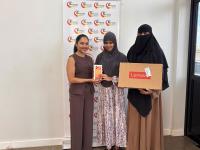First Lady helps visually impaired student pursue studies, career