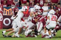 Struggling Oklahoma tasked with getting right at No. 2 Georgia