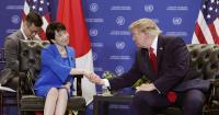 Japan's Takaichi meets with Trump ahead of U.S.-China summit