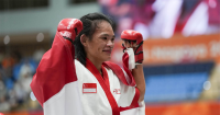 President Tharman, PM Wong congratulate MMA fighter Tiffany Teo for winning historic Asian Games gold
