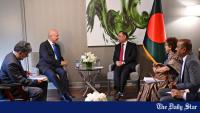 Tarique, UN refugee chief discuss sustainable solution to Rohingya crisis