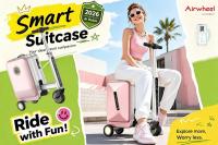 Airwheel Wins European Product Design Award for AI Wheel Cabin 20 Inch Luxury Smart Scooter Carry on Hand Boarding Travel Electric Suitcase