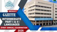 BISE Lahore Class 12 results gazette 2026: PDF Download