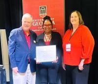Damascus clerk receives master’s certificate