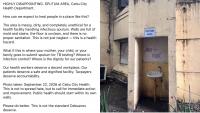 Cebu City Health urged to fix ‘dirty’ sputum collection area