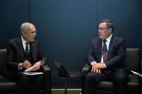 Sadyr Japarov proposes opening branch of Austrian bank in Kyrgyzstan