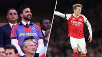 New York Mayor Zohran Mamdani receives signed Martin Odegaard Arsenal jersey from Norwegian PM