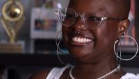 Social media influencer Precious Jewel shares Indy with followers