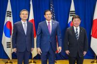 South Korea, US, Japan Back Denuclearization Talks