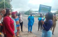 Child Abuse: Activist Leads Protest to Anambra Legislature, Seeks Life Imprisonment for Offenders
