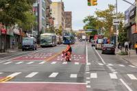 NYC finishes work on Tremont Ave. busway, speeding up slow-going Bronx bus route